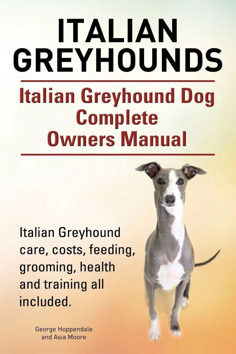 Cover: 9781910617847 | Italian Greyhounds. Italian Greyhound Dog Complete Owners Manual....