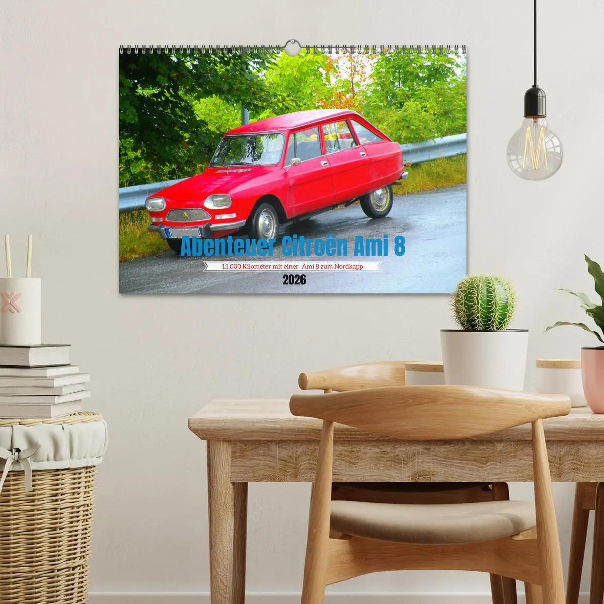 Bild: 9783457547847 | Abenteuer Citroen Ami 8 (Wandkalender 2026 DIN A3 quer), CALVENDO...