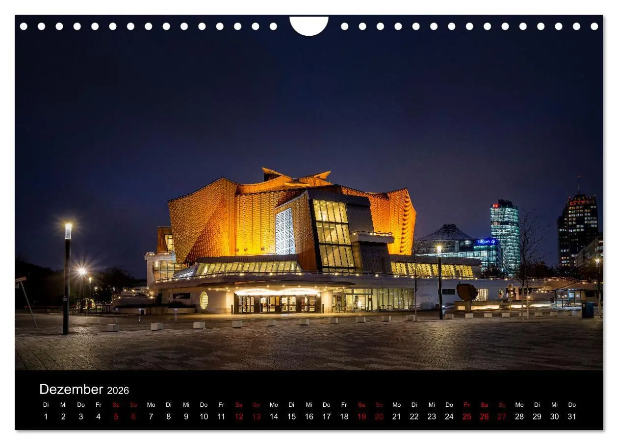Bild: 9783457617847 | Eine Reise durch Berlin bei Nacht (Wandkalender 2026 DIN A4 quer),...