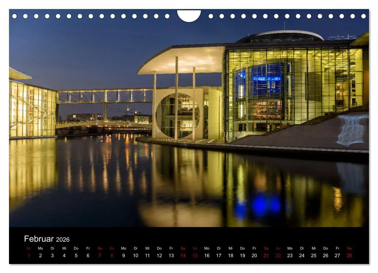 Bild: 9783457617847 | Eine Reise durch Berlin bei Nacht (Wandkalender 2026 DIN A4 quer),...