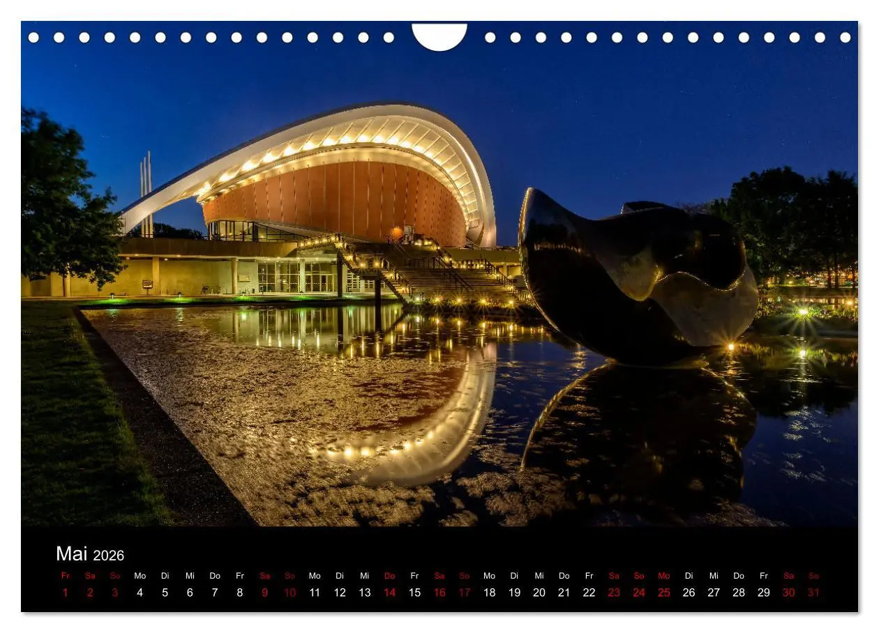 Bild: 9783457617847 | Eine Reise durch Berlin bei Nacht (Wandkalender 2026 DIN A4 quer),...