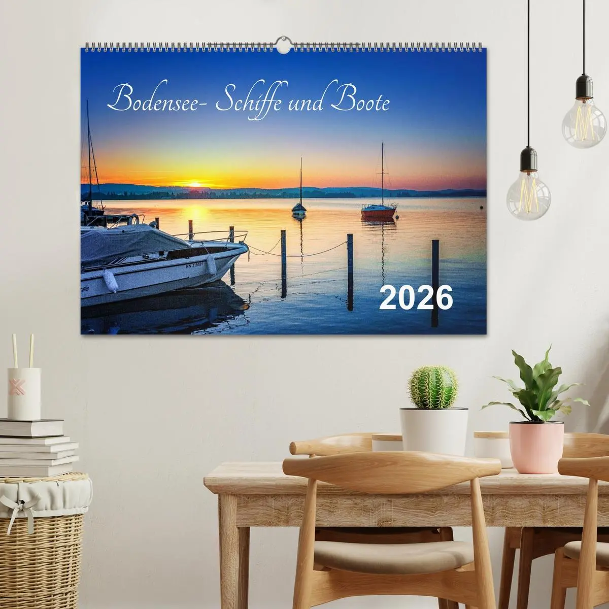 Bild: 9783516017847 | Bodensee-Schiffe und Boote (Wandkalender 2026 DIN A2 quer),...