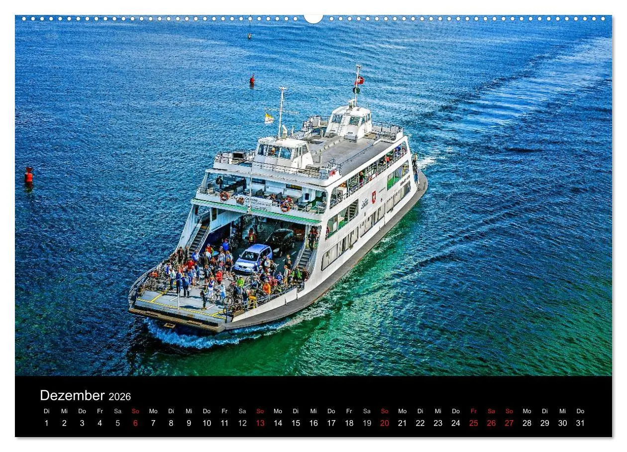 Bild: 9783516017847 | Bodensee-Schiffe und Boote (Wandkalender 2026 DIN A2 quer),...