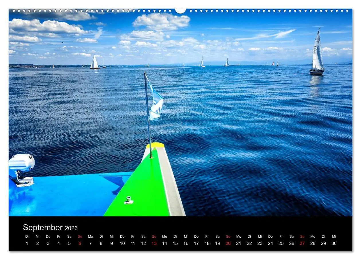 Bild: 9783516017847 | Bodensee-Schiffe und Boote (Wandkalender 2026 DIN A2 quer),...