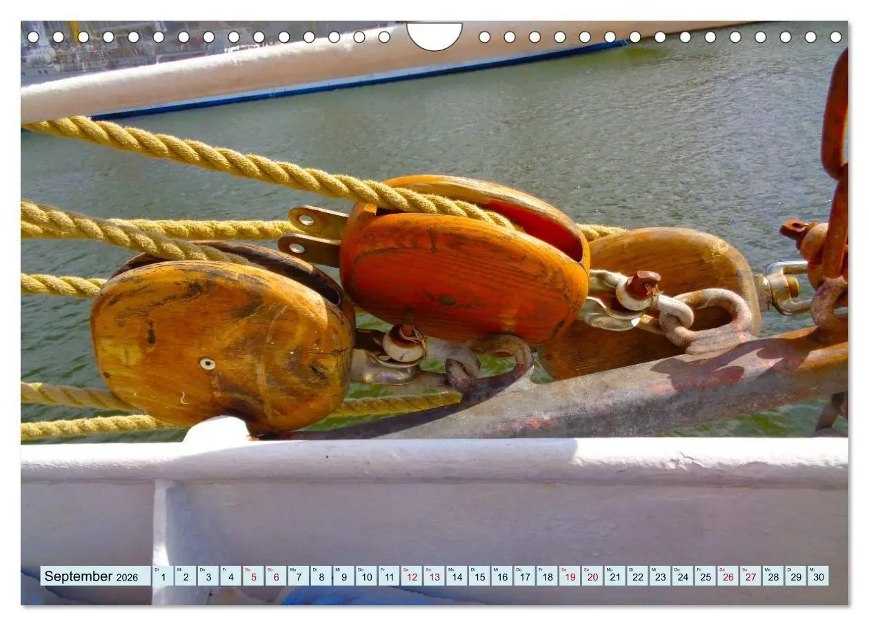 Bild: 9783516707847 | Ein detaillierter Blick auf Segelschiffe (Wandkalender 2026 DIN A4...