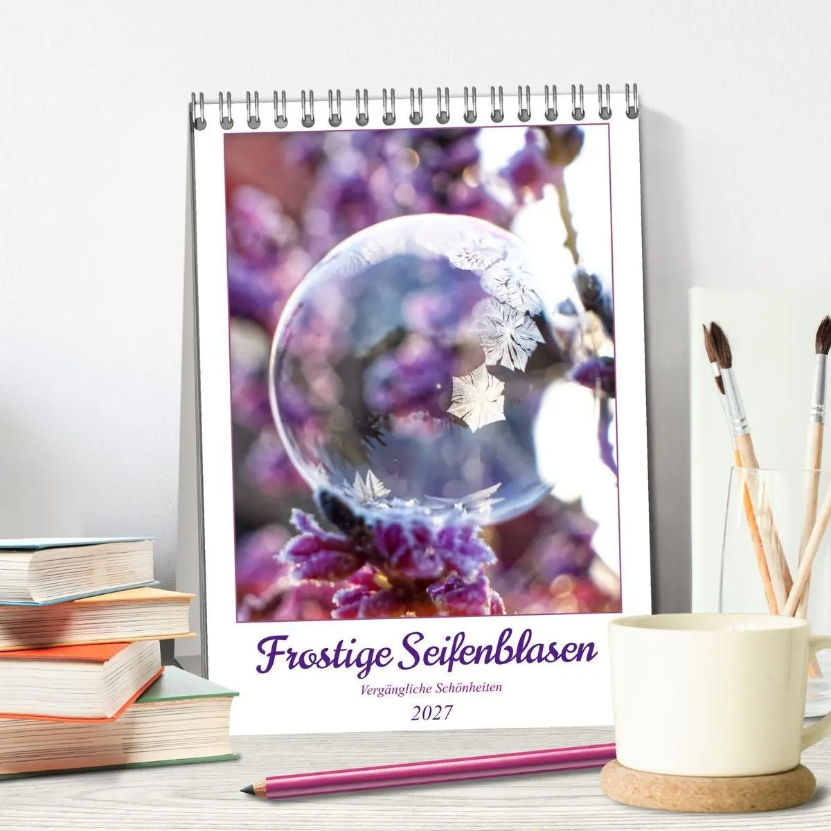 Bild: 9783569417847 | Frostige Seifenblasen (Tischkalender 2027 DIN A5 hoch), CALVENDO...