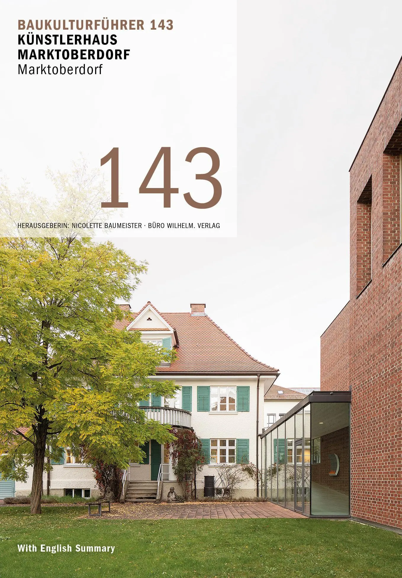Cover: 9783948137847 | Baukulturführer 143 - Künstlerhaus Marktoberdorf Museum für...
