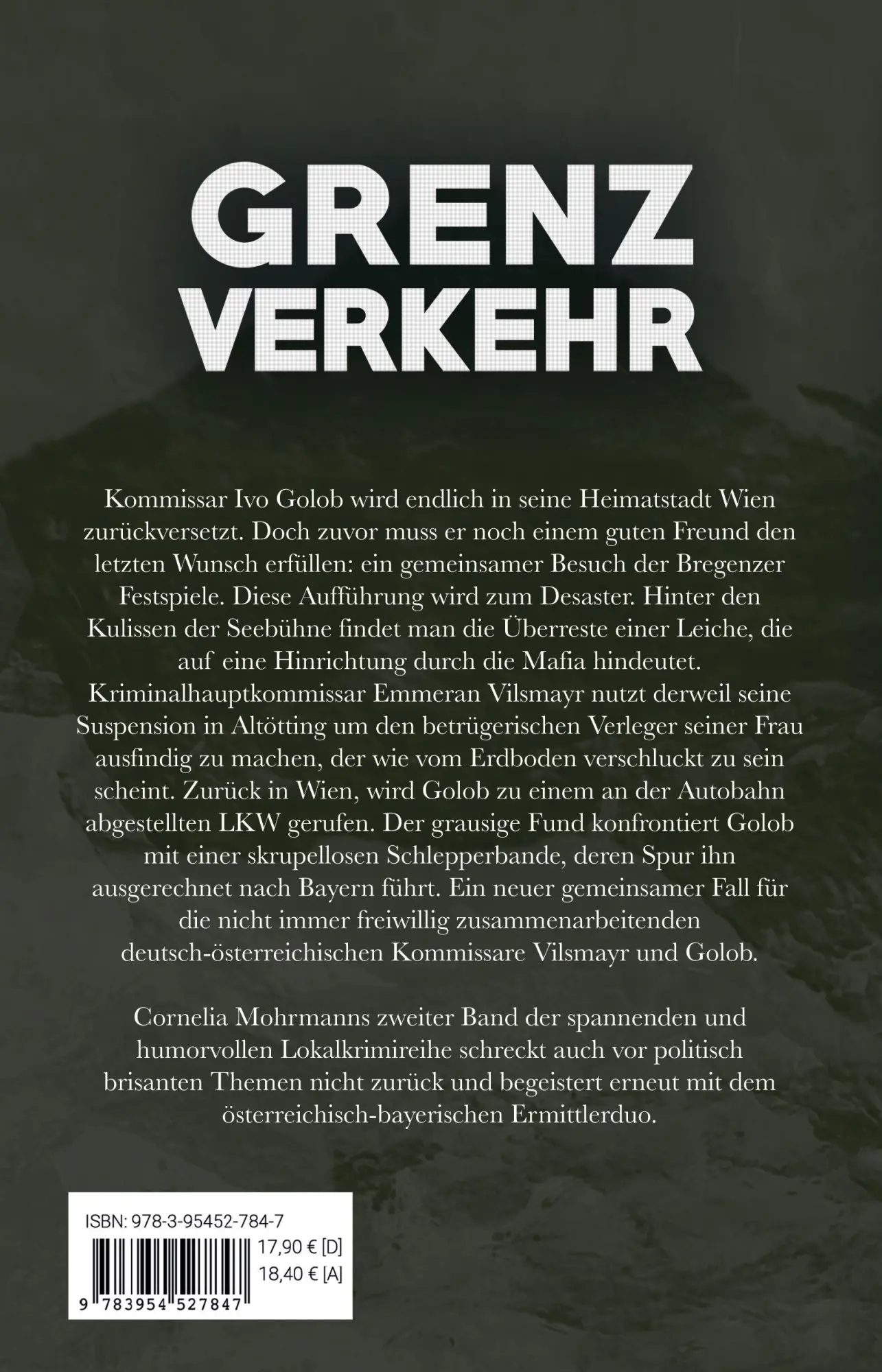 Rückseite: 9783954527847 | Grenzverkehr | Cornelia Mohrmann | Taschenbuch | 422 S. | Deutsch