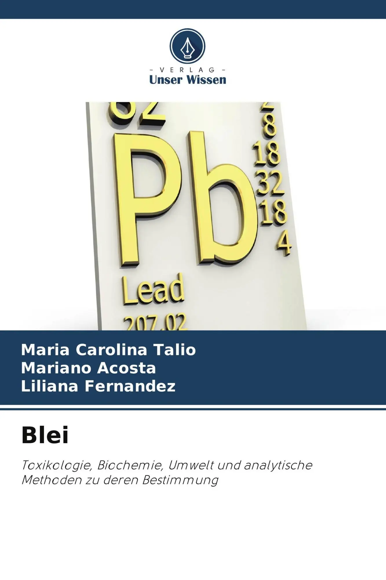 Cover: 9786630187847 | Blei | Maria Carolina Talio (u. a.) | Taschenbuch | 124 S. | Deutsch