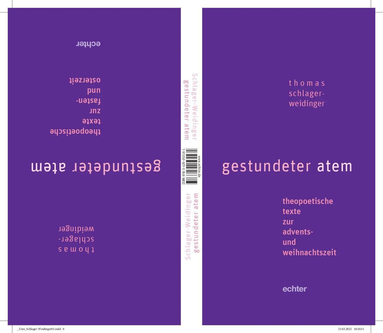 Cover: 9783429057947 | gestundeter atem | Thomas Schlager-Weidinger | Taschenbuch | 180 S.