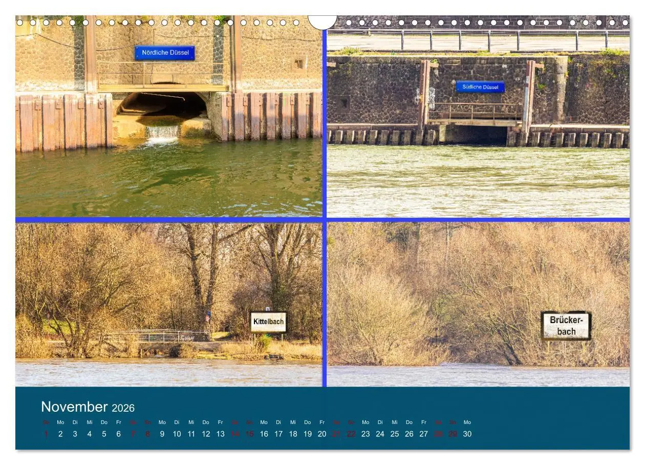 Bild: 9783457467947 | Die Düssel von den Quellen bis zu den Mündungen (Wandkalender 2026...