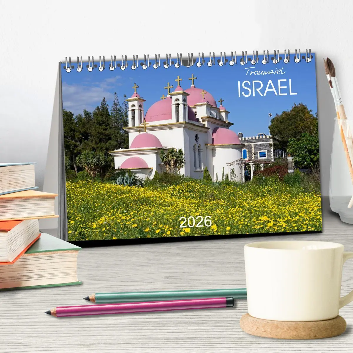 Bild: 9783457777947 | Traumziel Israel (Tischkalender 2026 DIN A5 quer), CALVENDO...
