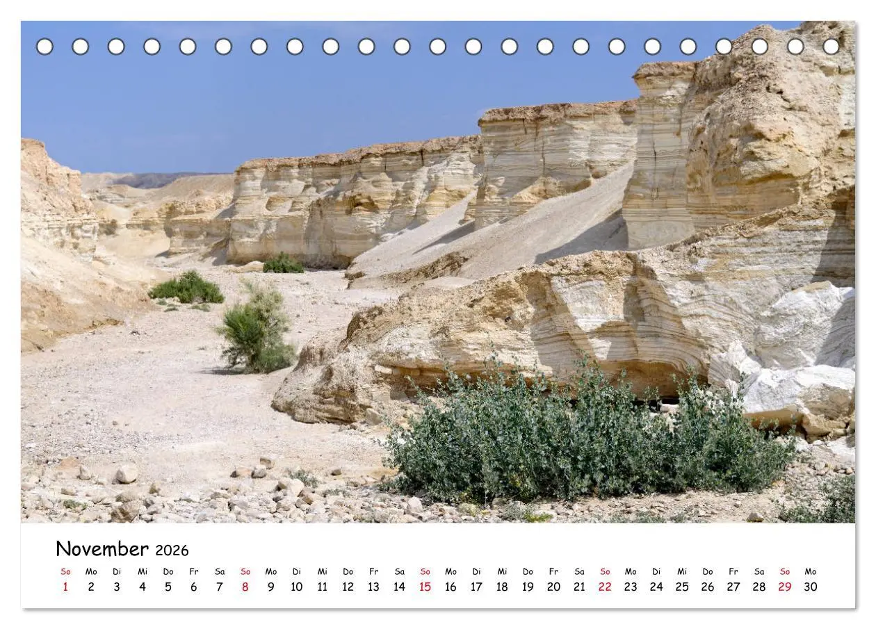 Bild: 9783457777947 | Traumziel Israel (Tischkalender 2026 DIN A5 quer), CALVENDO...