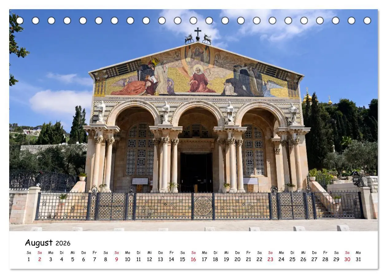 Bild: 9783457777947 | Traumziel Israel (Tischkalender 2026 DIN A5 quer), CALVENDO...