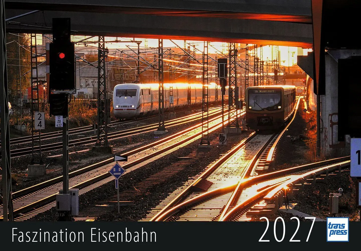 Cover: 9783613717947 | Faszination Eisenbahn Kalender 2027 | Wolfgang Hensel | Kalender