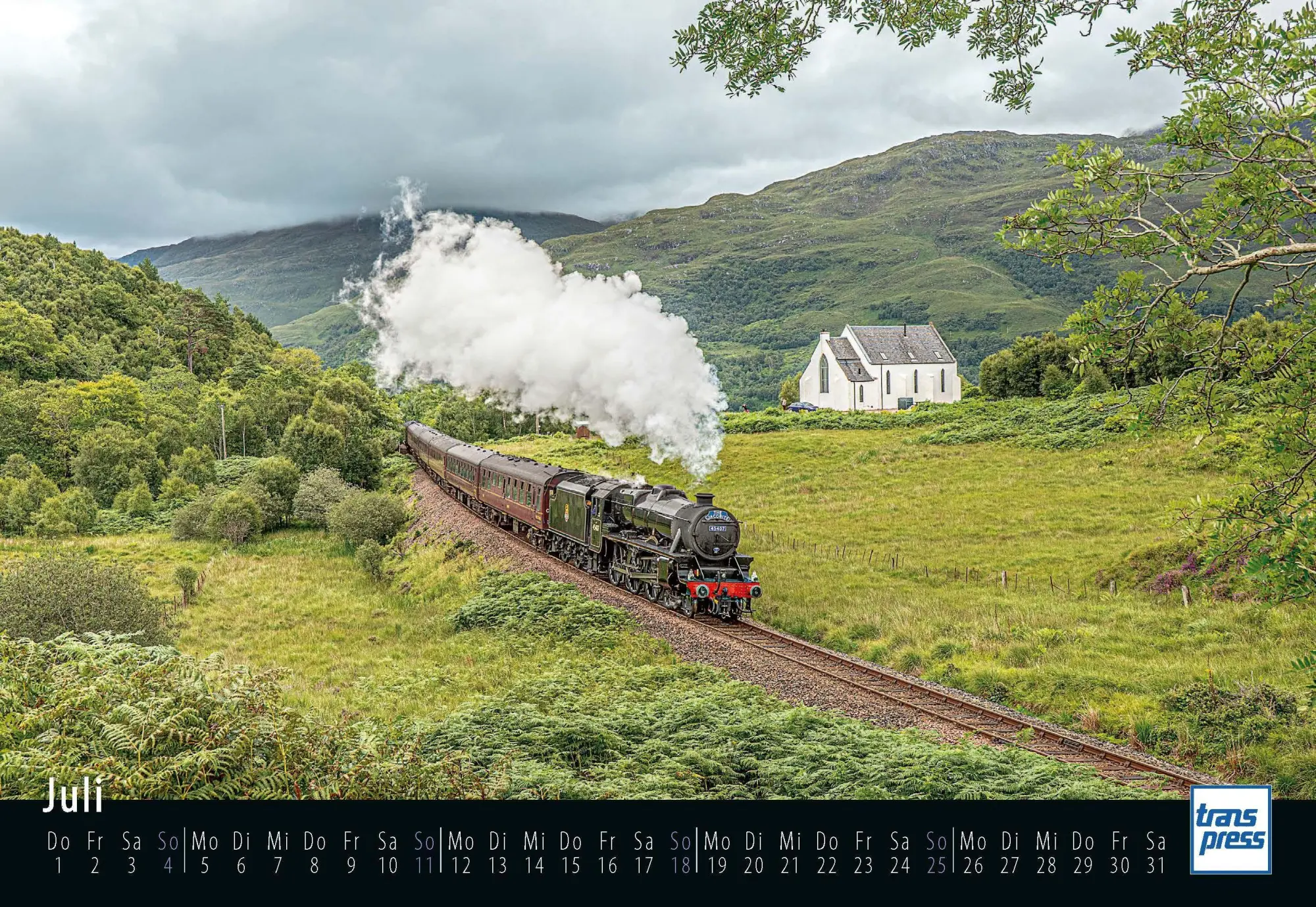 Bild: 9783613717947 | Faszination Eisenbahn Kalender 2027 | Wolfgang Hensel | Kalender