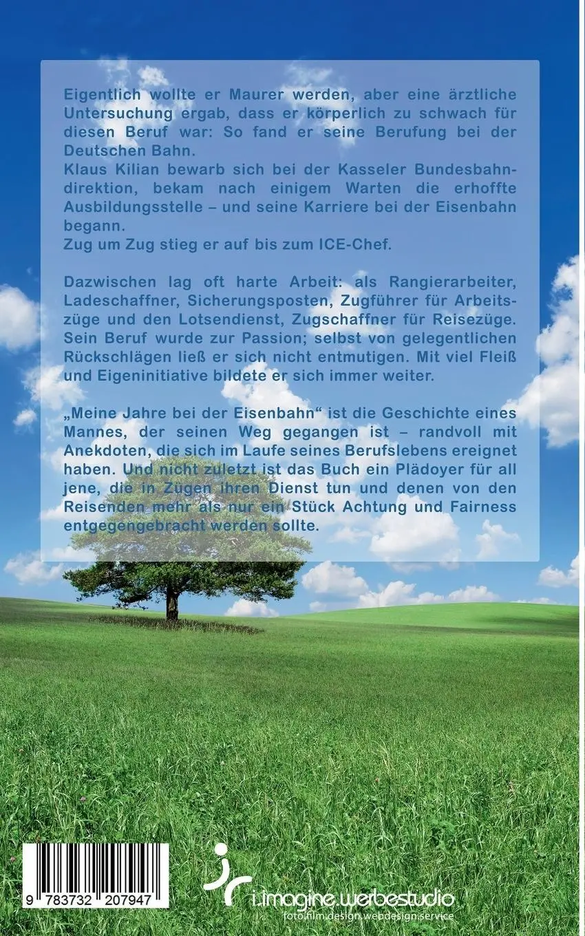 Rückseite: 9783732207947 | Vom Azubi zum ICE-Chef | Meine Jahre bei der Eisenbahn | Klaus Kilian