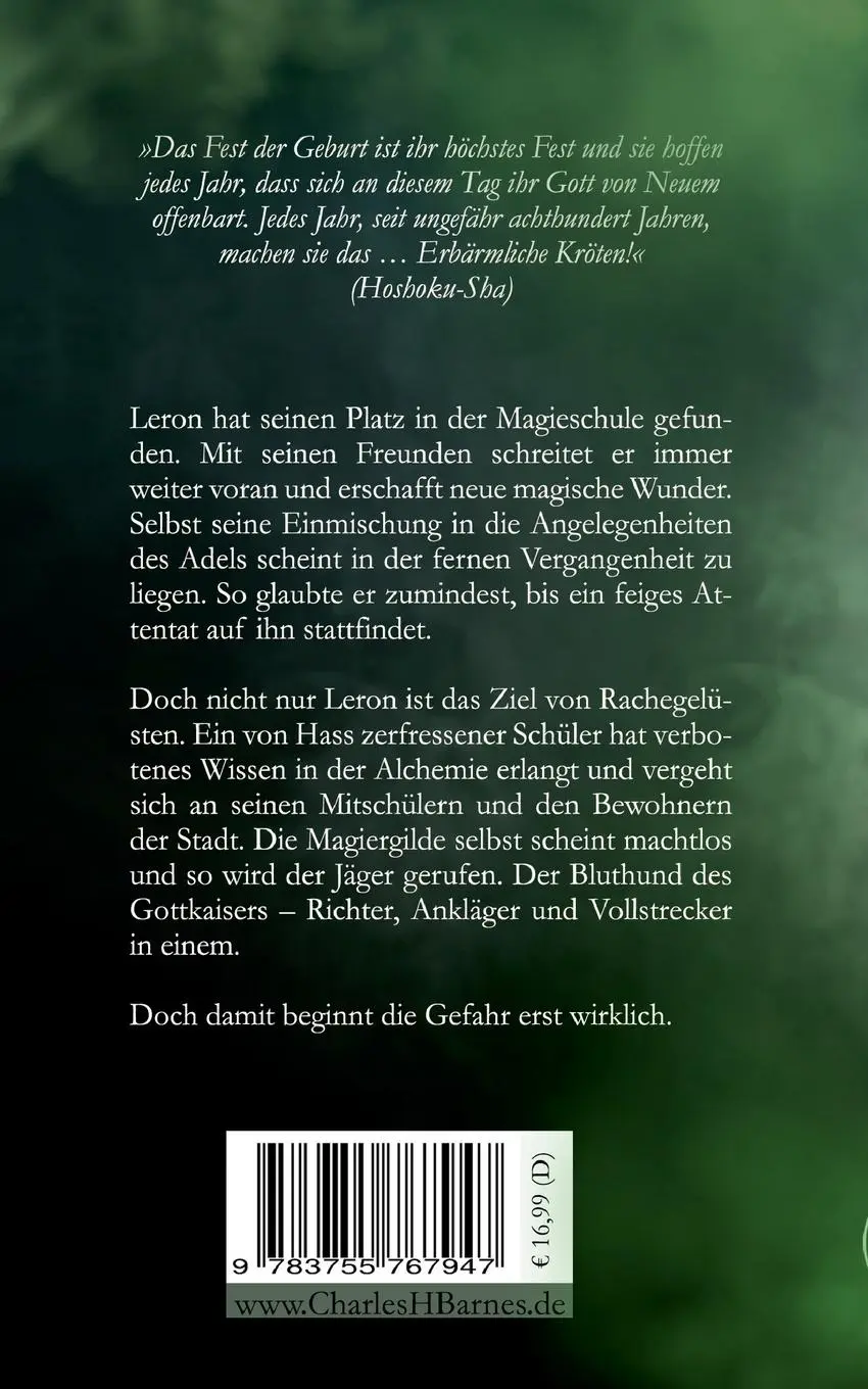 Rückseite: 9783755767947 | Die Bücher des Todes | Das Tabu der Götter | Charles H. Barnes | Buch