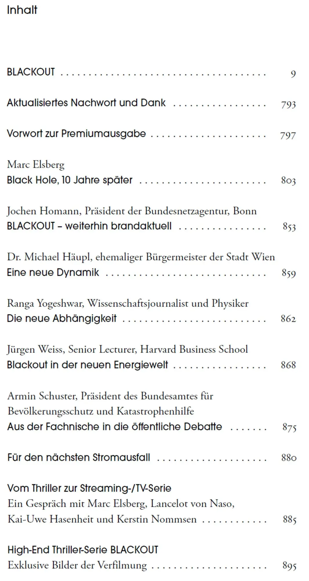 Bild: 9783764507947 | BLACKOUT - Morgen ist es zu spät | Marc Elsberg | Buch | 896 S. | 2021