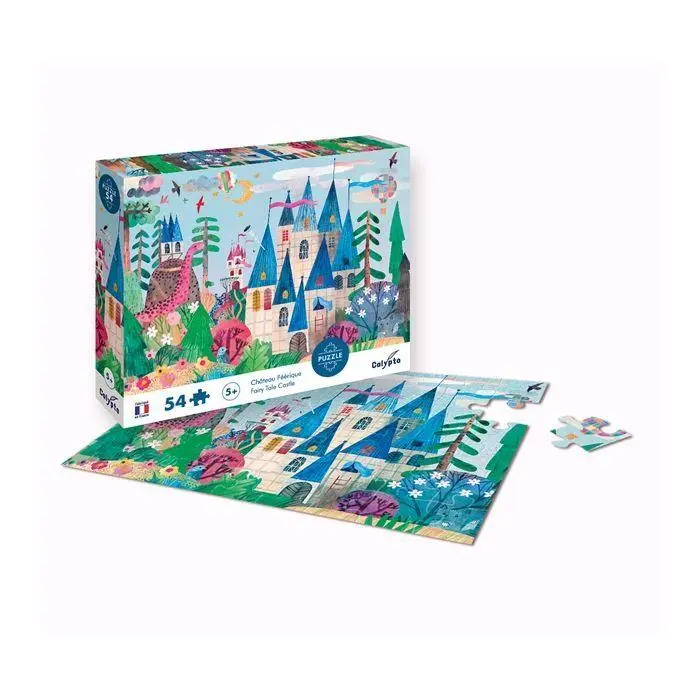 Bild: 3373910078047 | Märchenschloss 54 Teile Puzzle | Herausgegeben von CALYPTO | Spiel