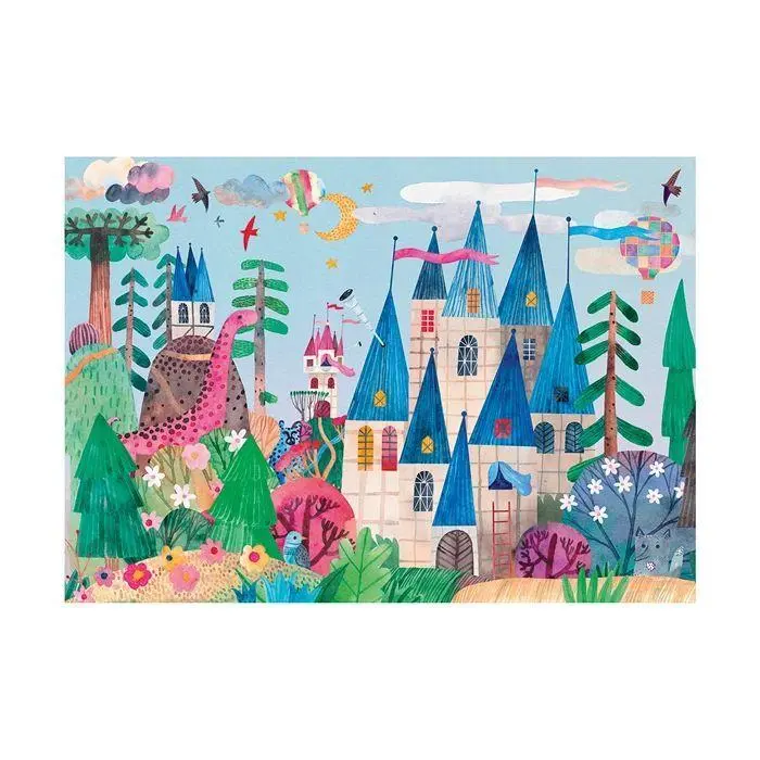 Bild: 3373910078047 | Märchenschloss 54 Teile Puzzle | Herausgegeben von CALYPTO | Spiel