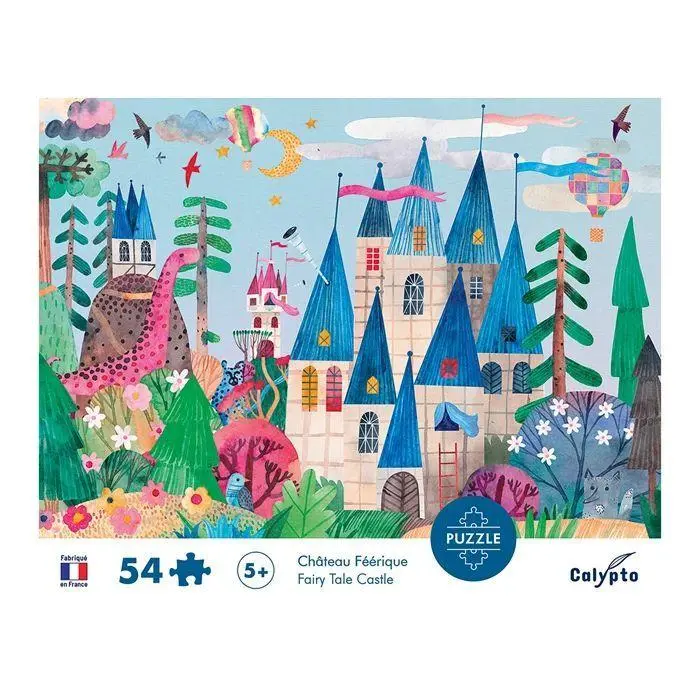 Bild: 3373910078047 | Märchenschloss 54 Teile Puzzle | Herausgegeben von CALYPTO | Spiel