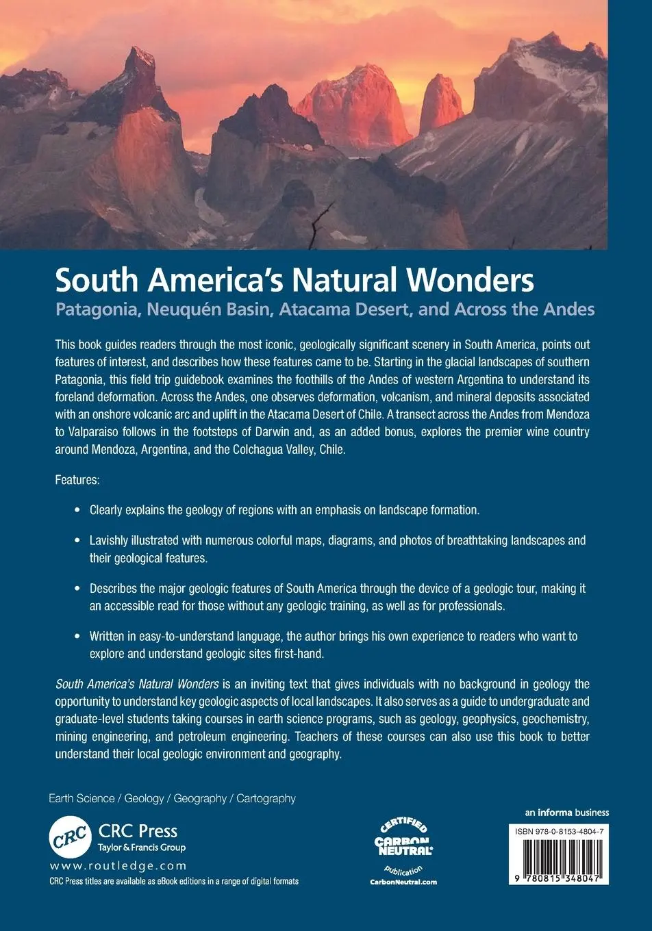 Rückseite: 9780815348047 | South America's Natural Wonders | Gary Prost | Taschenbuch | Englisch
