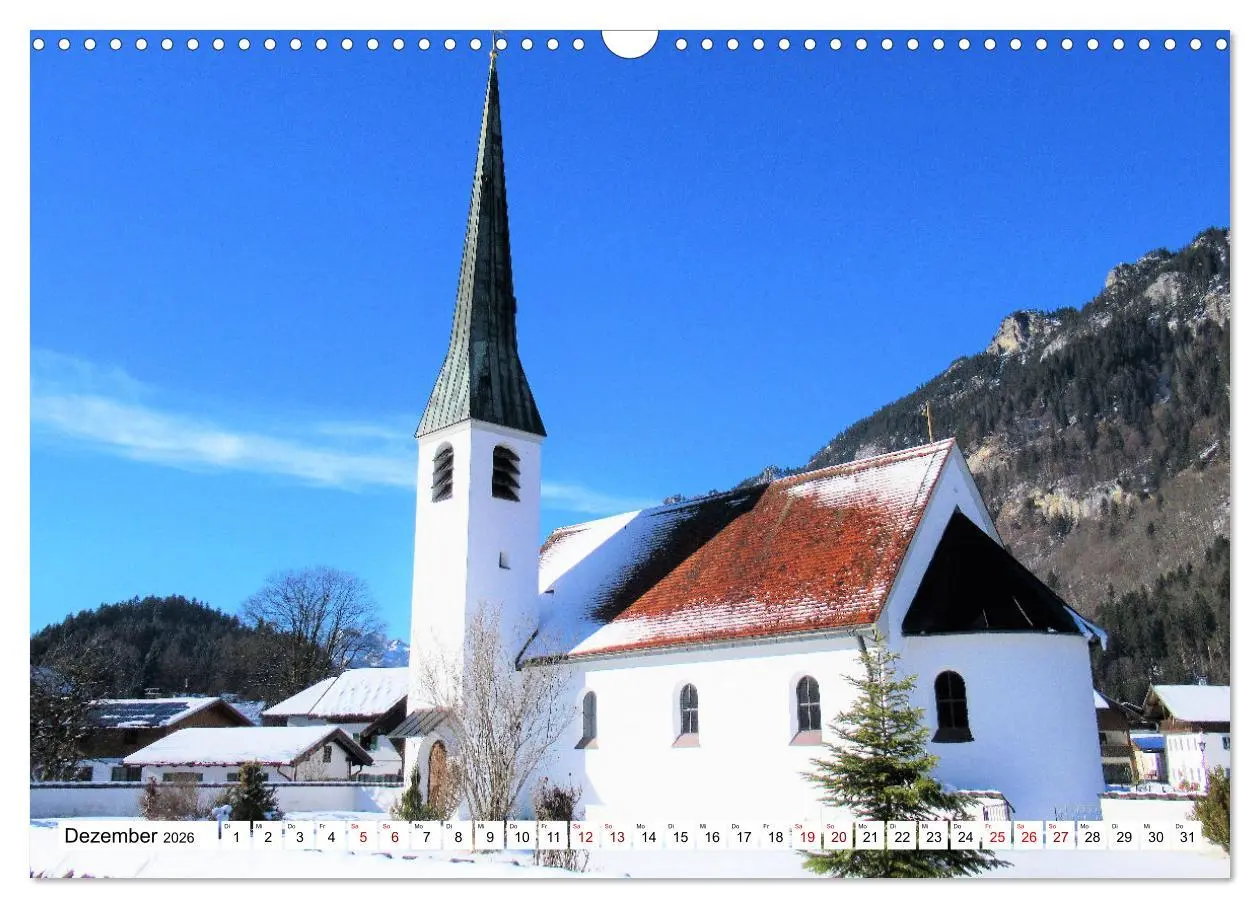 Bild: 9783457598047 | Das Graswangtal (Wandkalender 2026 DIN A3 quer), CALVENDO...