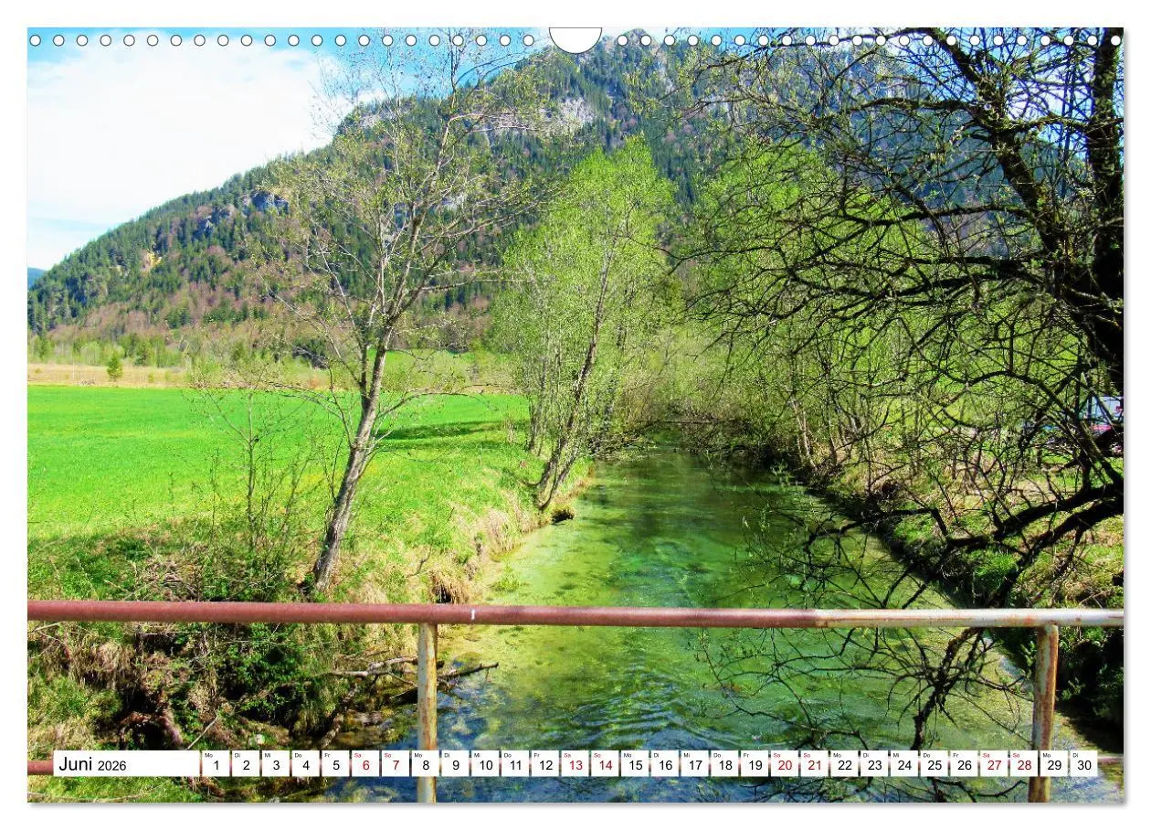 Bild: 9783457598047 | Das Graswangtal (Wandkalender 2026 DIN A3 quer), CALVENDO...