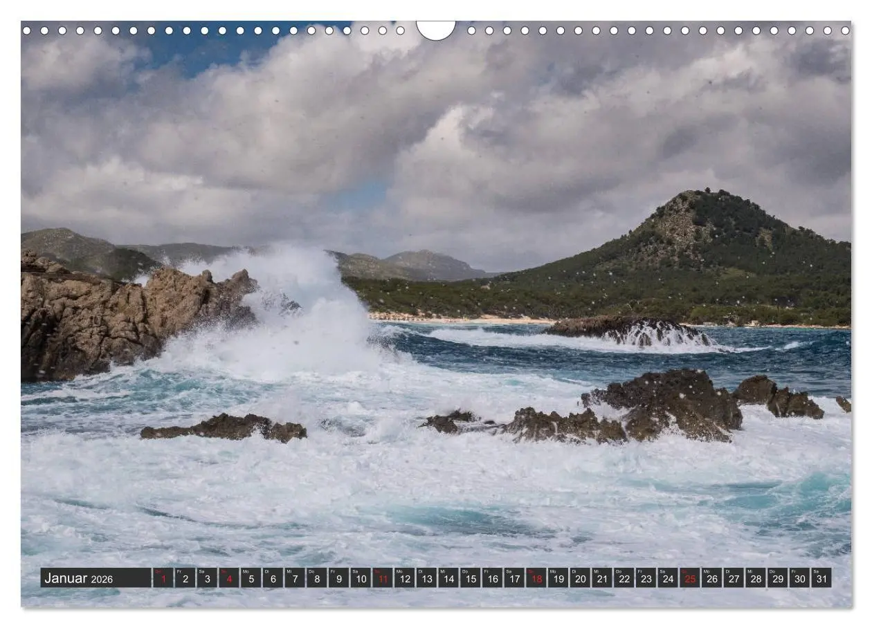 Bild: 9783457808047 | Cala Ratjada Kalender (Wandkalender 2026 DIN A3 quer), CALVENDO...