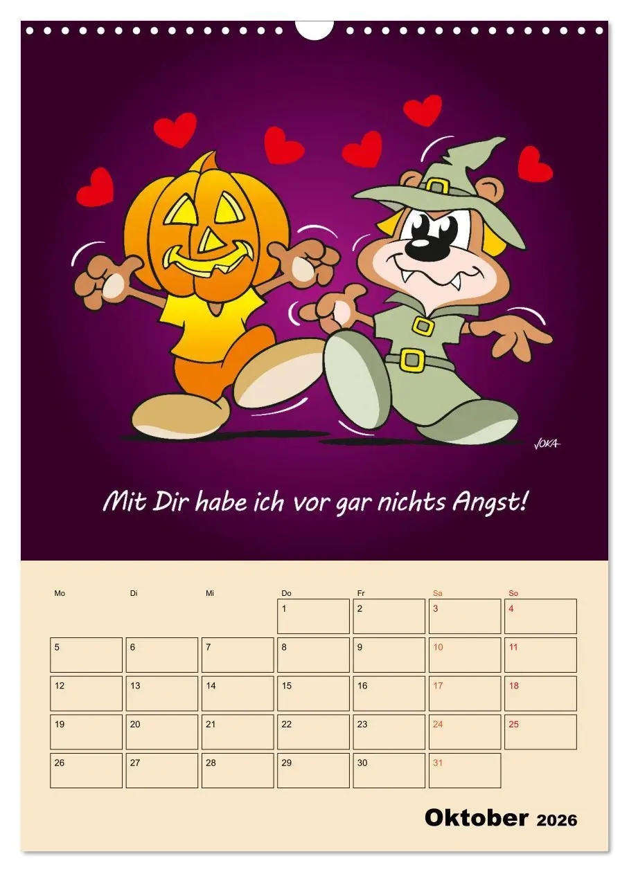 Bild: 9783516378047 | Ein Jahr mit Dir! (Wandkalender 2026 DIN A3 hoch), CALVENDO...