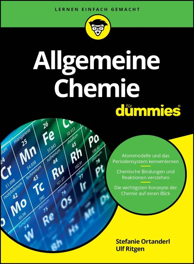 Cover: 9783527718047 | Allgemeine Chemie für Dummies | Stefanie Ortanderl (u. a.) | Buch Cover: 9783527718047 | Allgemeine Chemie für Dummies | Stefanie Ortanderl (u. a.) | Buch