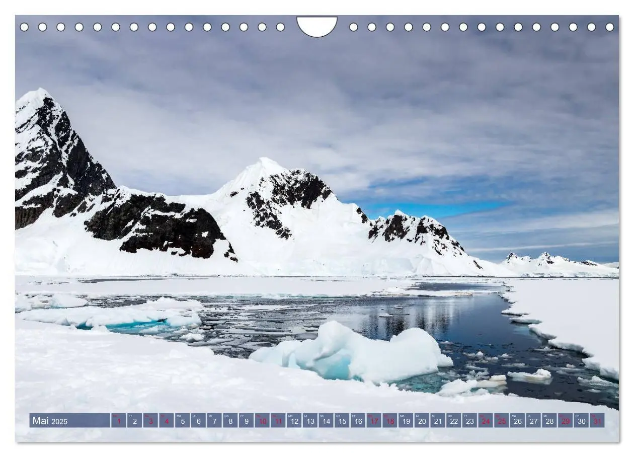 Bild: 9783435258147 | Antarktis Gletscher, Robben, Pinguine (Wandkalender 2025 DIN A4...
