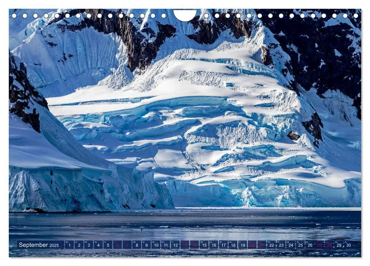 Bild: 9783435258147 | Antarktis Gletscher, Robben, Pinguine (Wandkalender 2025 DIN A4...