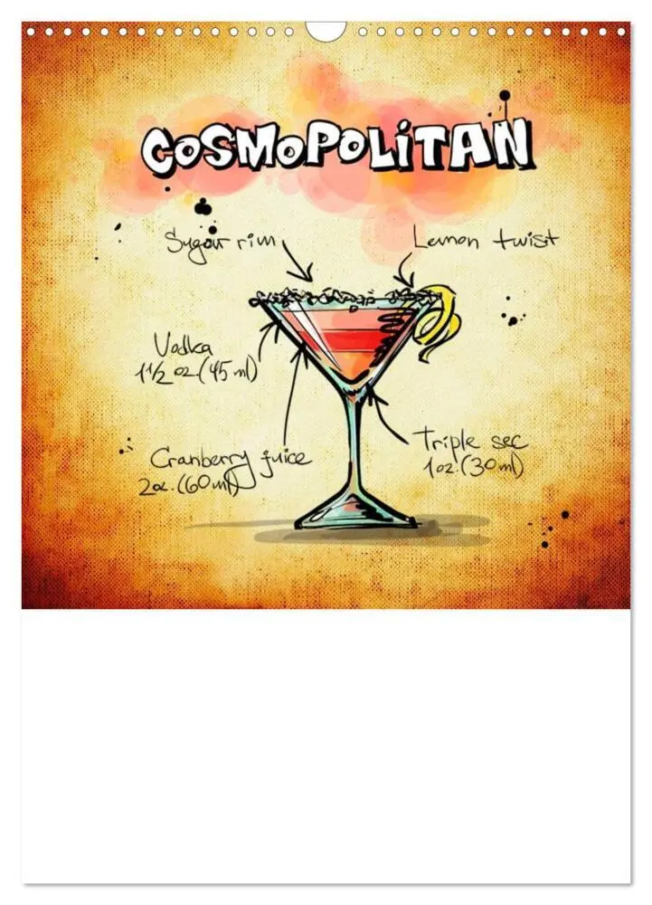 Bild: 9783457038147 | Coole Cocktails (Wandkalender 2025 DIN A3 hoch), CALVENDO...
