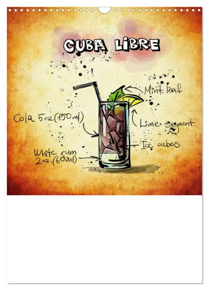 Bild: 9783457038147 | Coole Cocktails (Wandkalender 2025 DIN A3 hoch), CALVENDO...