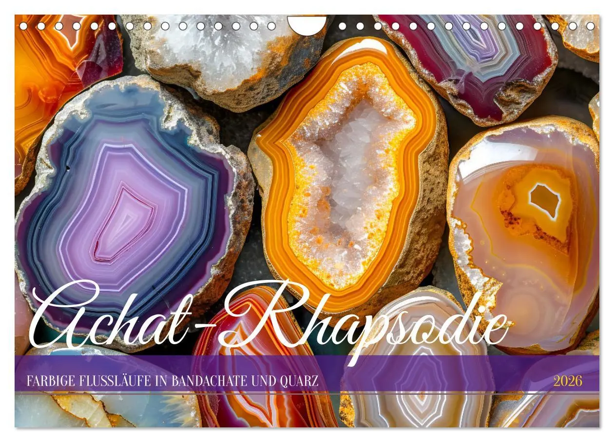 Cover: 9783457348147 | Achat-Rhapsodie - Farbige Flussläufe in Bandachaten und Quarz...