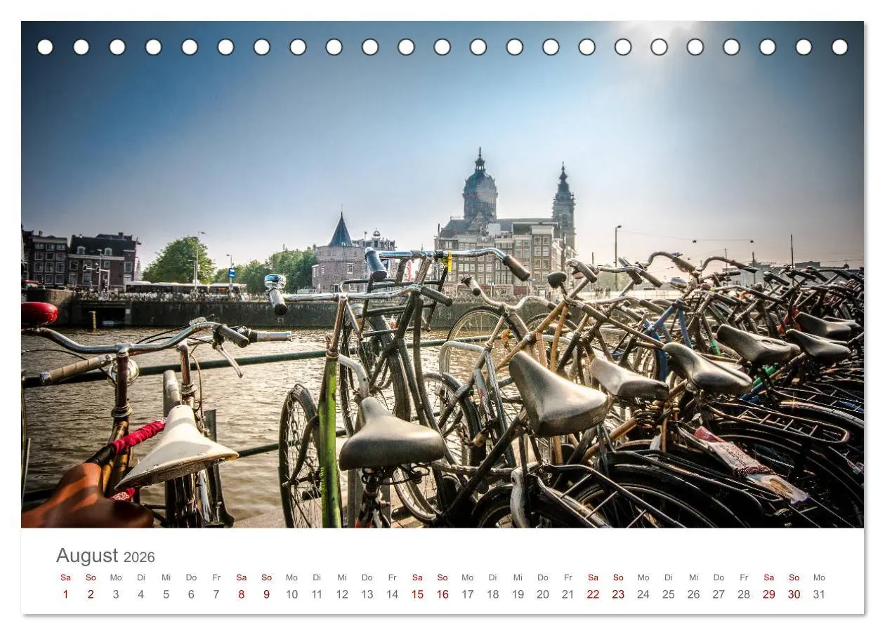 Bild: 9783457898147 | Amsterdam - Wasserstraßen und Grachten (Tischkalender 2026 DIN A5...