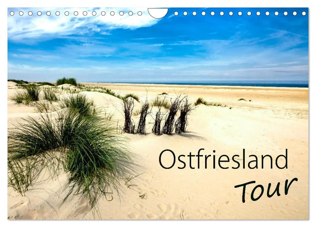 Cover: 9783457968147 | Ostfriesland - Tour (Wandkalender 2026 DIN A4 quer), CALVENDO...
