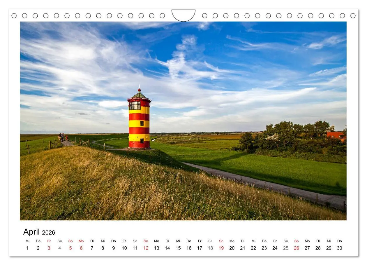 Bild: 9783457968147 | Ostfriesland - Tour (Wandkalender 2026 DIN A4 quer), CALVENDO...