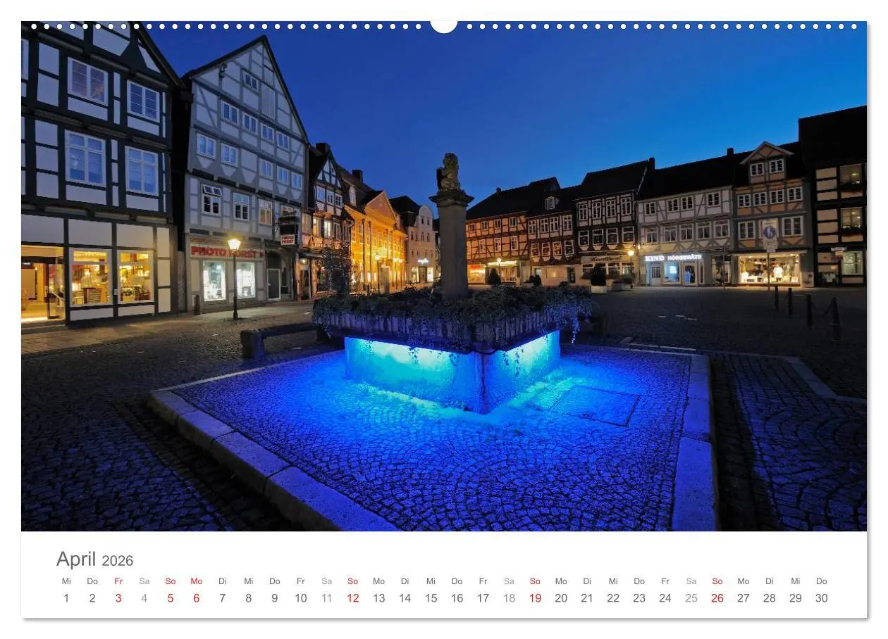 Bild: 9783516128147 | CELLE entdecken (Wandkalender 2026 DIN A2 quer), CALVENDO...