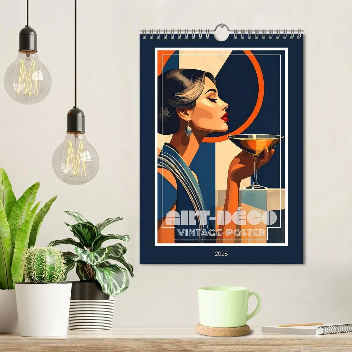 Bild: 9783516748147 | Art-Déco Vintage-Poster (Wandkalender 2026 DIN A4 hoch), CALVENDO...