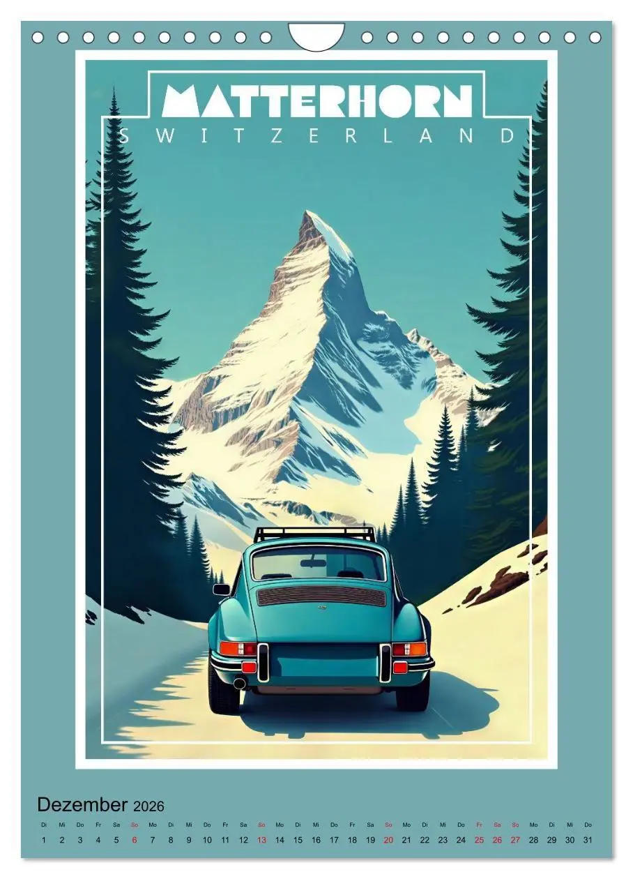 Bild: 9783516748147 | Art-Déco Vintage-Poster (Wandkalender 2026 DIN A4 hoch), CALVENDO...