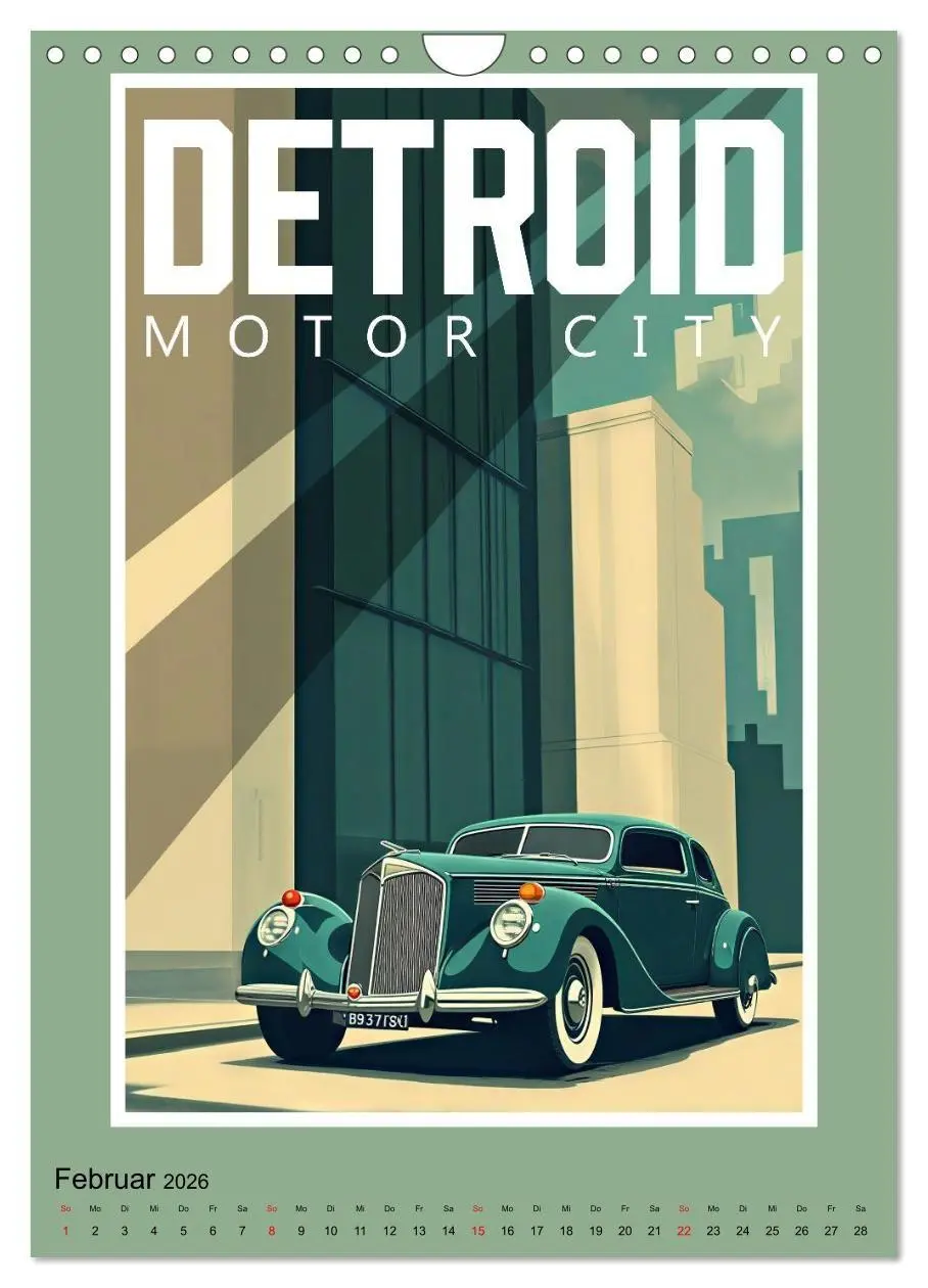 Bild: 9783516748147 | Art-Déco Vintage-Poster (Wandkalender 2026 DIN A4 hoch), CALVENDO...