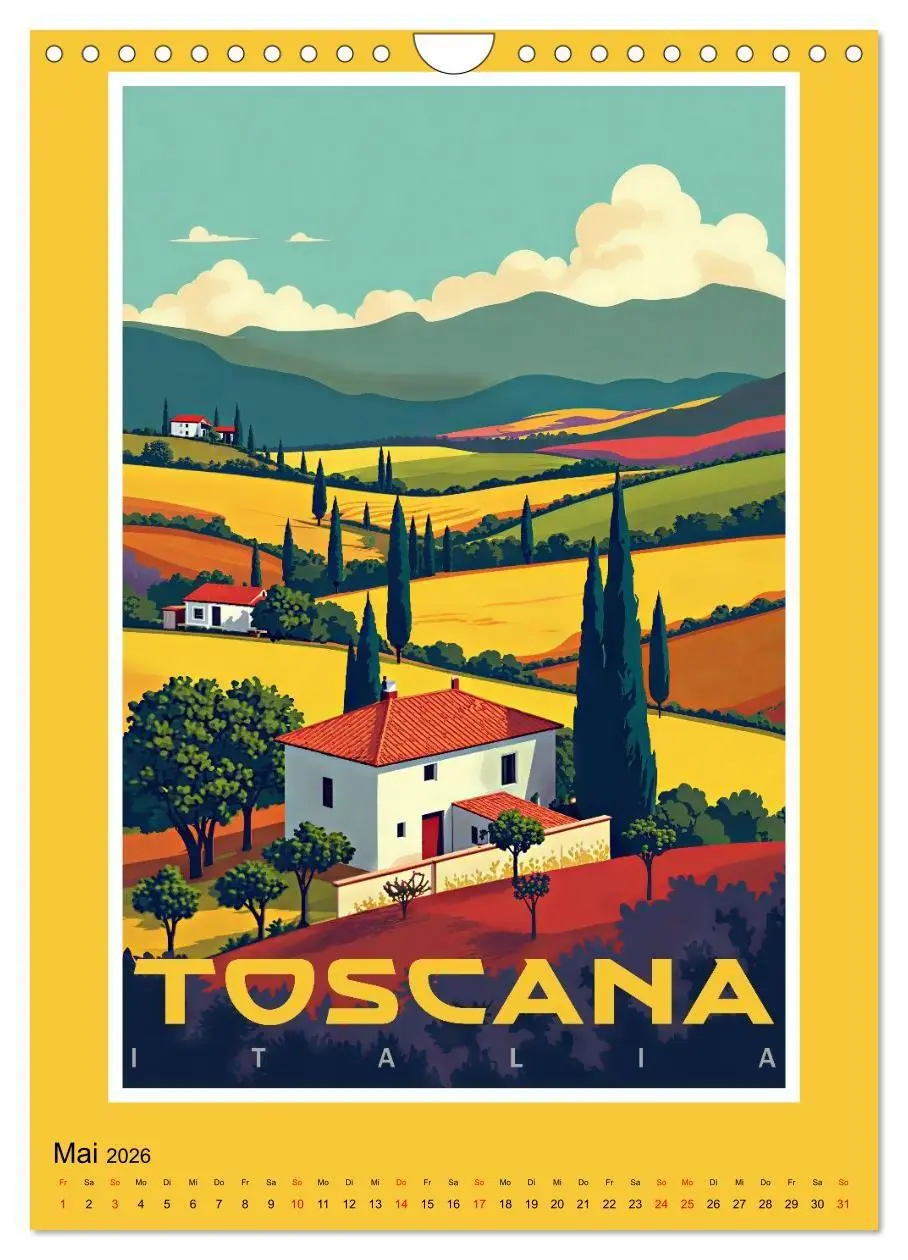 Bild: 9783516748147 | Art-Déco Vintage-Poster (Wandkalender 2026 DIN A4 hoch), CALVENDO...