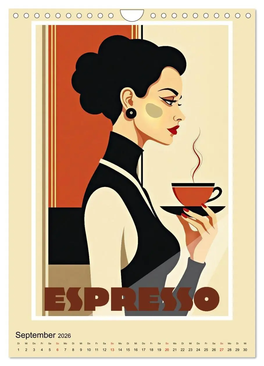 Bild: 9783516748147 | Art-Déco Vintage-Poster (Wandkalender 2026 DIN A4 hoch), CALVENDO...