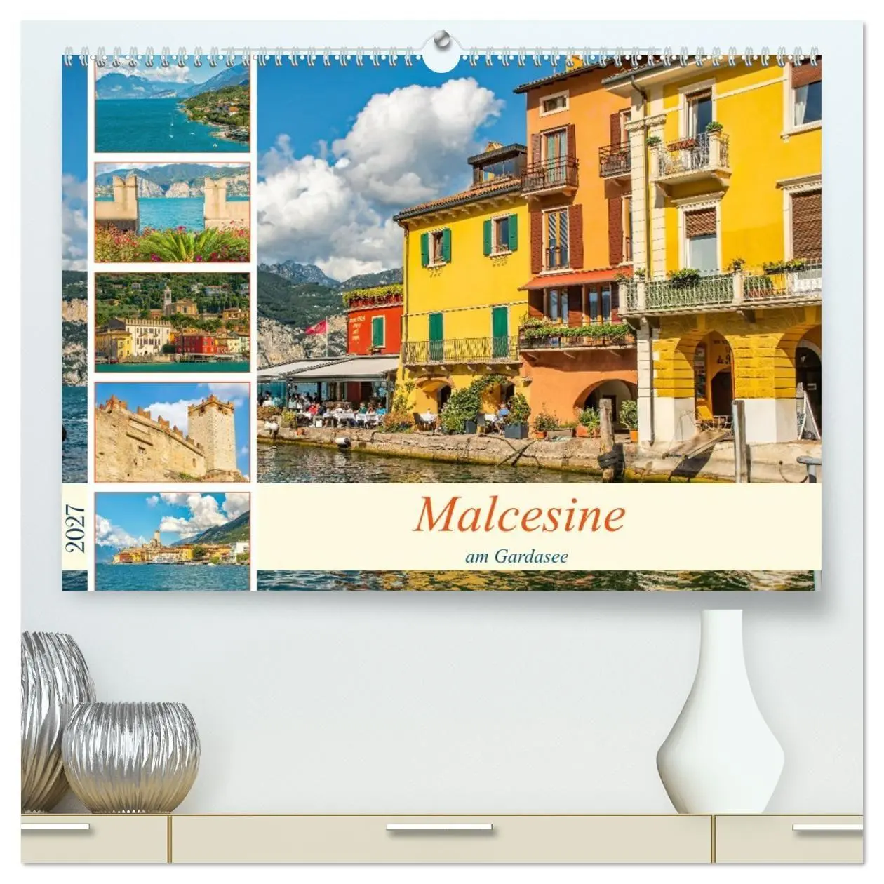 Cover: 9783569218147 | Malcesine am Gardasee (hochwertiger Premium Wandkalender 2027 DIN...