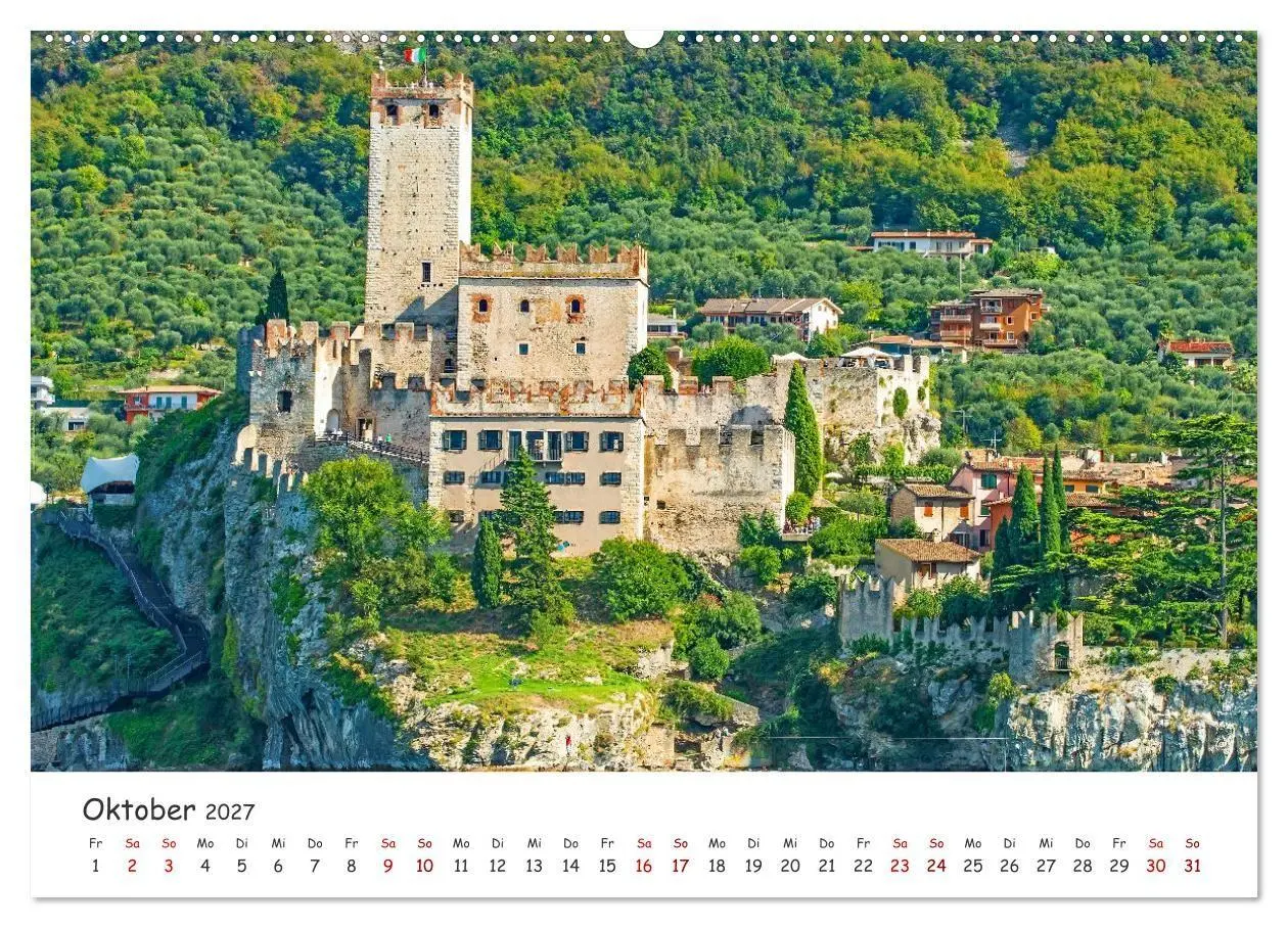 Bild: 9783569218147 | Malcesine am Gardasee (hochwertiger Premium Wandkalender 2027 DIN...