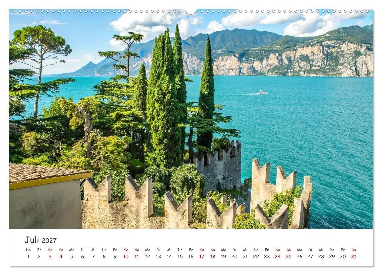 Bild: 9783569218147 | Malcesine am Gardasee (hochwertiger Premium Wandkalender 2027 DIN...