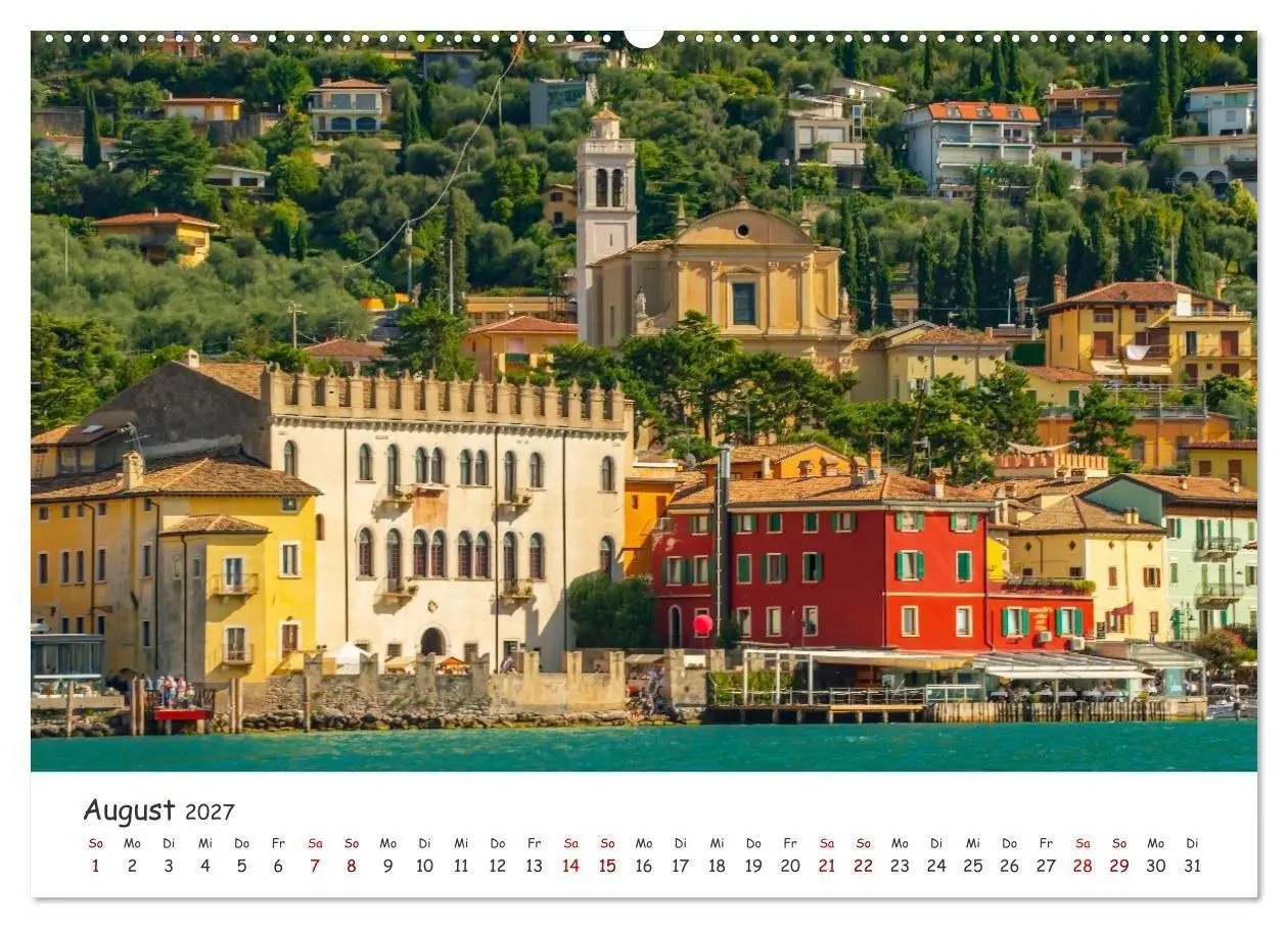 Bild: 9783569218147 | Malcesine am Gardasee (hochwertiger Premium Wandkalender 2027 DIN...